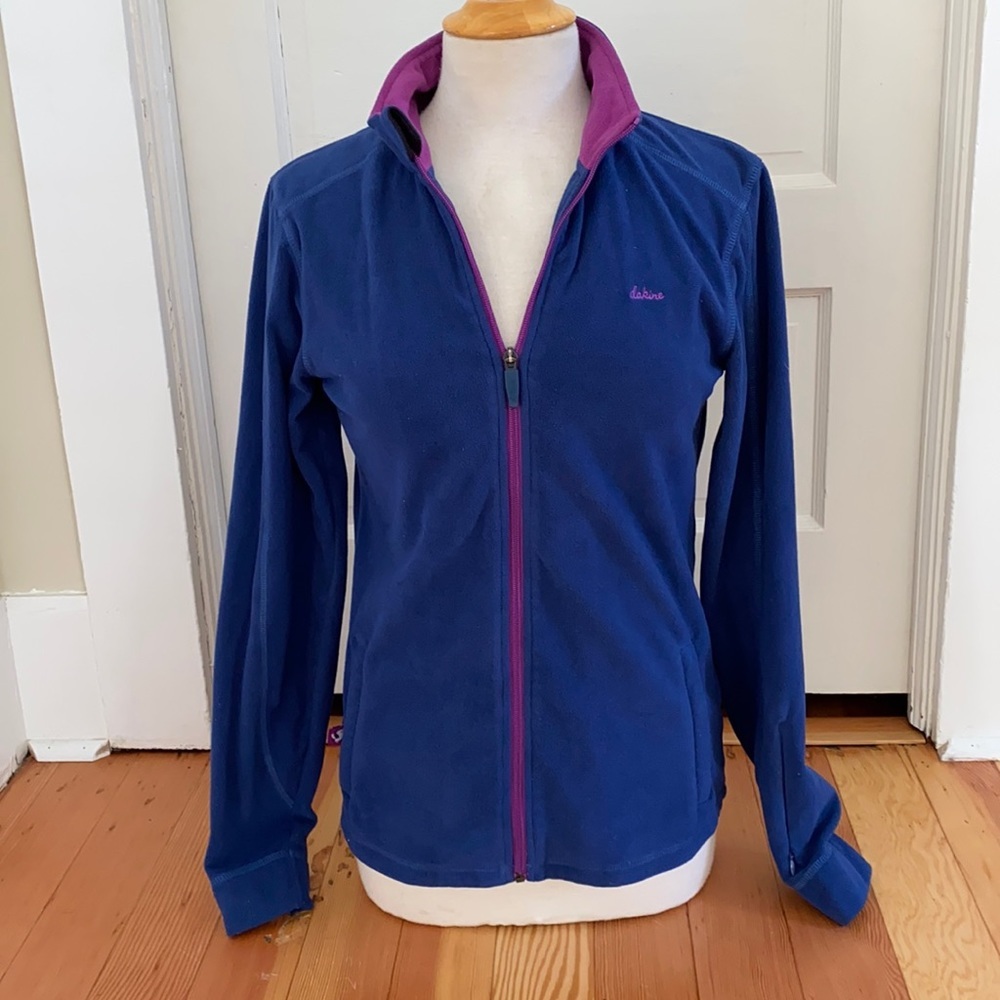 Dakine Blueโ Zip Up Microfleece Jacket Womens Medium